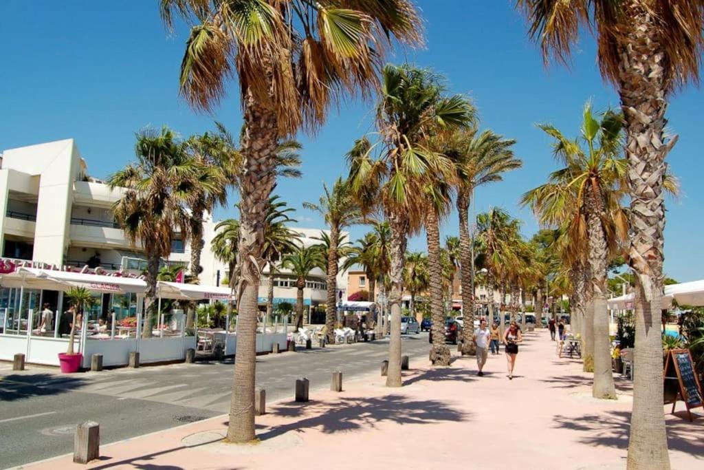 Blue Summer Vibes Duplex Studio For 4P, Ac, Sea View, Parking, Beach At 50M, Spa Access -3 La Ciotat Eksteriør bilde