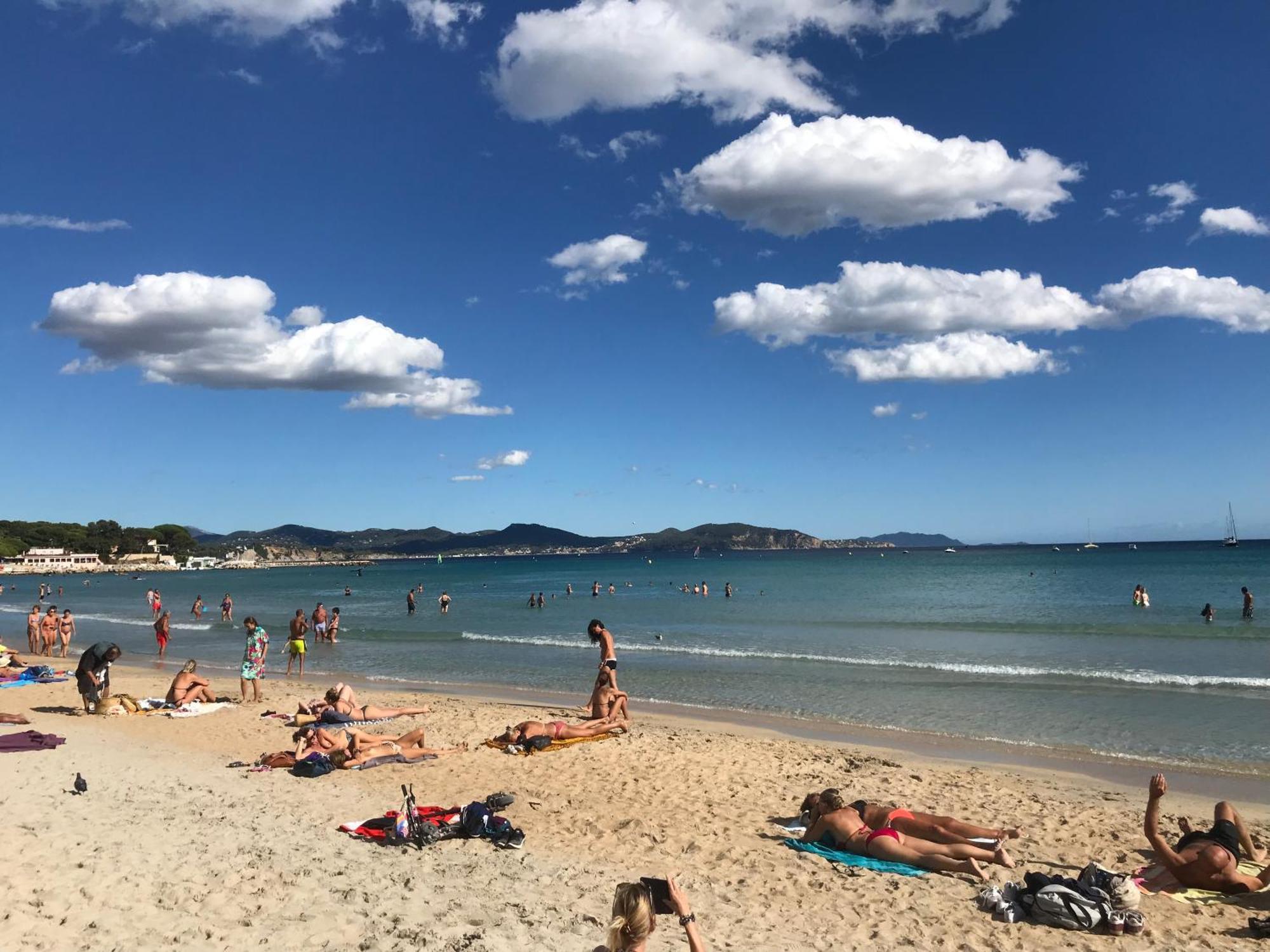 Blue Summer Vibes Duplex Studio For 4P, Ac, Sea View, Parking, Beach At 50M, Spa Access -3 La Ciotat Eksteriør bilde